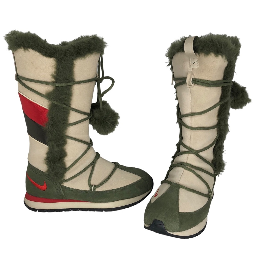 Nike Y2K Tall Suede Winter Snow Boots